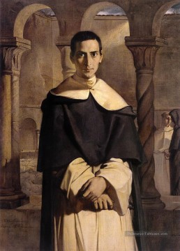  Chasse Tableaux - Portrait du Révérend Père Dominique Lacordaire de l’Ordre du Pr Roman Théodore Chassériau
